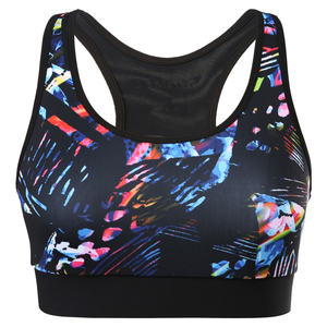 Bulk Women Sublimation Printed Brassiere Sports <b>Bra</b> Custom Fitness Gym Seamless <b>Stretch</b> Activewear OEM Manufacturer Plus Size - Product Image 2
