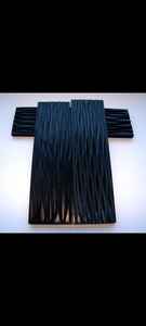 Nueva Placa de cuerno de buey de Búfalo con marco pulido natural, uso de placas de cuerno, placa de ojo óptico, Ágata - Product Image 2