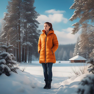 Wholesale 100% Polyester Spandex Padded Jacket for Women <b>Ladies</b> Casual Wear <b>with</b> Quilted Fur <b>Hood</b> Lightweight Padded <b>Coat</b> - Product Image 4