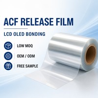 Película Protectora PET ACF para Unión de Películas Conductivas Anisotrópicas, Panel Táctil LCD OLED, FPC, Antiestática, Fácil de Despegar
