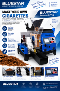 Machine à rouler des cigarettes électrique entièrement automatique avec injecteur de tabac 220V GOLD 0.618 Marque 38kg - Product Image 1