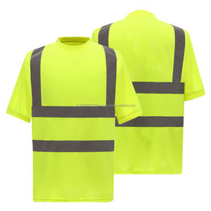 Camisetas Polo de Alta Visibilidad 100% Poliéster, Reflectantes, de Seguridad, para Trabajo y Construcción - Product Image 1