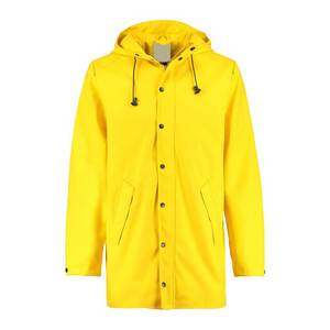 Chaqueta cortavientos ligera impermeable para exteriores para hombre, chaqueta de lluvia con cuello levantado, chaqueta deportiva personalizada transpirable empacable con letras - Product Image 1