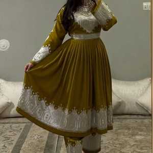 Robe afghane vintage Kuchi pour femmes, style tendance, nouvelle arrivée, tenue de soirée, 3 pièces, robe afghane - Product Image 5