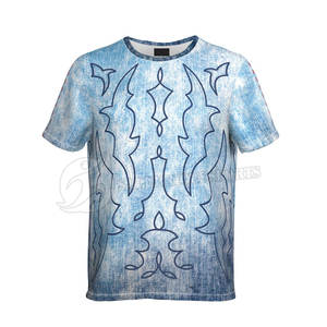 T-shirt pour hommes Prix d'usine Conception personnalisée Sublimation Imprimé Respirant T-shirts à manches courtes - Product Image 1