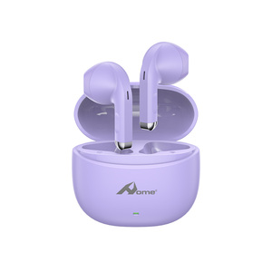 DIGITALOME OEP-02 BT <b>Wireless</b> Earphone with In-Ear Style and <b>Microphone</b> PURPLE Type C Earbuds Gaming <b>Headset</b> - Product Image 1