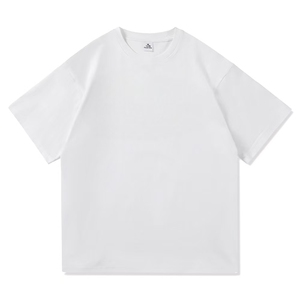 Wholesale Custom Printing <b>Heavyweight</b> Drop Shoulder Knitted Sporty 100% Cotton Regular Fit <b>Men's</b> <b>T</b>-<b>Shirt</b> Tee - Product Image 5