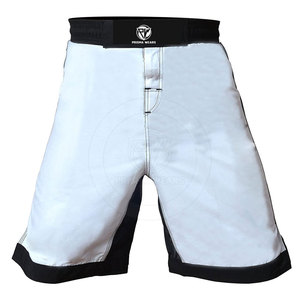 Shorts de boxe personnalisés avec logo, dernier design, vente en gros, légers, en spandex/polyester, séchage rapide, respirants pour hommes - Product Image 1