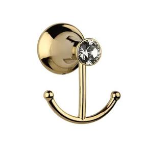 Crochet mural en métal de qualité standard au meilleur prix pour vêtements de chambre à coucher patère disponible pour l'exportation depuis l'Inde - Product Image 2