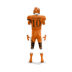 Personalizable Reversible Uniforme de Fútbol Americano Buena Calidad Transpirable Ropa Deportiva Impreso Manga Corta Personalizado Nombre del Equipo - Product Image 4