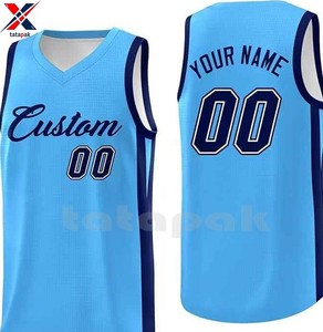 เสื้อทีมบาสเก็ตบอลคุณภาพดีสั่งทำพิเศษ ระบายอากาศได้ดี ไซส์ใหญ่ ชุดกีฬาทีม ขายส่ง ราคาขายดีที่สุด ปรับแต่งได้ตามต้องการ - Product Image 4