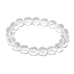 NOVAMART Fine Arihant <b>Gems</b> Jewels Certified Astrological <b>Bracelet</b> Natural Sphatik Diamond-Cutting Crystal Reiki/Yoga Healing Ban - Product Image 1