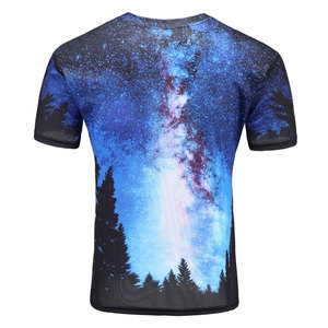 T-shirts tendance pour hommes les plus vendus vêtements personnalisés de sublimation multicolore au design unique en vente - Product Image 2