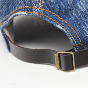 Venta directa de fábrica Sombreros de jeans unisex Sombreros de jeans de color sólido hechos a medida Sombreros de jeans de alta calidad - Product Image 5