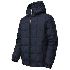 Dernière conception de veste d'hiver personnalisée pour hommes rembourrée à capuche vestes Street Wear mode extérieure style épais veste manteau - Product Image 1