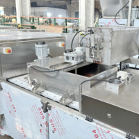 Nouvelle machine automatique de fabrication de barres chocolatées aux céréales avec farine et noix, haute productivité
