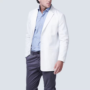 Uniformes de laboratoire d'hôpital médical unisexe de la meilleure qualité Offre Spéciale blouse de médecin blouse blanche d'infirmière - Product Image 2