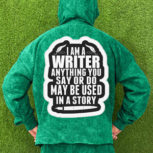 Survêtement imprimé écologique en coton, survêtement unique délavé à l'acide pour hommes, sur mesure, de haute qualité pour adultes - Product Image 6