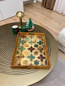 ถาดเสิร์ฟไม้ MDF เคลือบเอนาเมล ดีไซน์สวยงาม สำหรับโรงแรม ร้านอาหาร และครัว คุณภาพสูง - Product Image 3