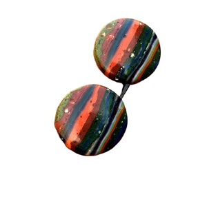 Wholesale Natural <b>Rainbow</b> Calcsilica Semiprecious Stone Beads Loose Gemstone for Jewelry Making Smooth Cabochon Shape - Product Image 1