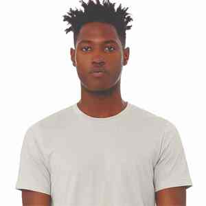 T-shirt col rond 100% coton 230gsm pour homme coupe décontractée style décontracté manches courtes uni unisexe été tissu tricoté - Product Image 3