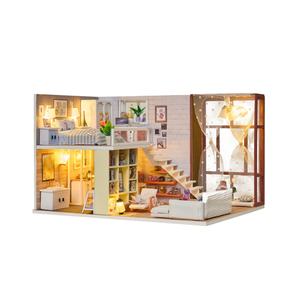 Plans de maisons, cadeaux éducatifs en bois, jouets de fleurs, ville, maisons de poupées miniatures DIY - Product Image 3
