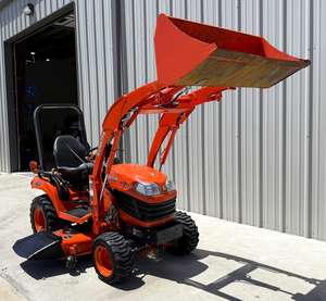 Livraison gratuite Kubota BX2660 tracteur agricole avec chargeur à fixation rapide et godet 934hrs 4WD 26HP moteur diesel 540 PTO attelage 3 points - Product Image 1