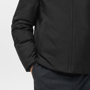 Veste pour homme avec design matelassé, imperméable, capuche à cordon de serrage réglable, deux poches latérales, fermeture éclair sur le devant, prix avantageux, 2026 - Product Image 2