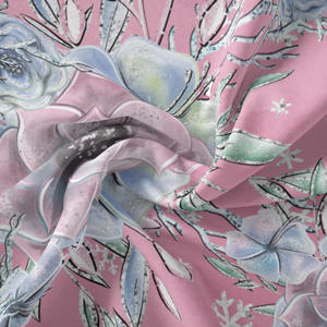 高品质竹氨纶运动衫定制数码活性印花透气女装 - Product Image 4