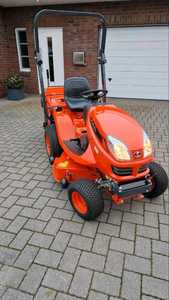 รถแทรกเตอร์21HP GR2120 Kubota เครื่องตัดหญ้าดีเซล4WD รถแทรคเตอร์สำหรับทำสวนและเกษตรกร - Product Image 2