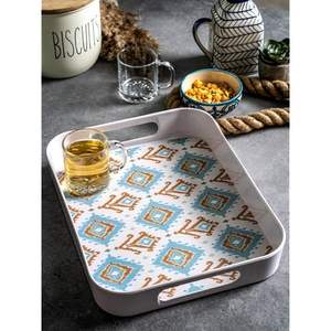 handcrafted <b>copper</b> printed serving tray for traditional homes <b>copper</b> printed serving tray with long lasting print quality - Product Image 6