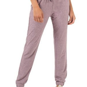 100% coton Logo personnalisé Fitness décontracté dames pantalon taille haute droite coupe ample Street Wear femmes meilleur Design pantalon. - Product Image 2