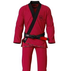 Ligero brasileño Jiu Jitsu Gi BJJ traje logotipo personalizado Kimono con cinturón algodón artes marciales uniforme equipo de entrenamiento profesional - Product Image 1