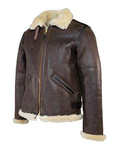 Blouson en cuir marron classique vintage pour homme, style urbain, avec capuche, col montant, respirant, imperméable, personnalisable, idéal comme cadeau - Product Image 3