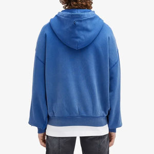 Men's Heavyweight <b>Hoodie</b> Winter Woven Sweatshirt Drop Shoulder Oversized Hood 3D Graphic Embroidered Lined Puff - Product Image 3