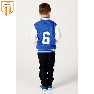 Chaquetas universitarias de béisbol para niños de calidad superior profesional de diseño personalizado de forro polar de algodón 100% de color personalizado de MEGA EMPIRE - Product Image 2