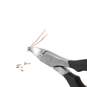 Pince à cuticules professionnelle en acier inoxydable de haute qualité, vente en gros, pince à cuticules avec Logo personnalisé - Product Image 5