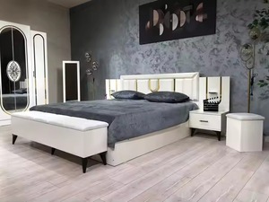 Juegos de muebles de dormitorio elegantes y modernos, cómodos para el hogar, almacén, Hotel, granja, uso en Villa - Product Image 2