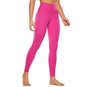 Mallas de yoga transpirables de secado rápido personalizadas, mallas deportivas de compresión para correr para mujer, mallas de yoga sin costuras de moda de cintura alta - Product Image 4