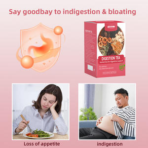 健康消化サポートハーブティー、カフェインフリー、非GMO胃 & 肝臓茶消化用オーガニックティー - Product Image 6