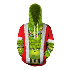 Christmas Hoodies Bubble Gum Christmas Funny Xmas Hoodies 100% Cotton Breathable Pullover Christmas Hoodies - Product Image 1