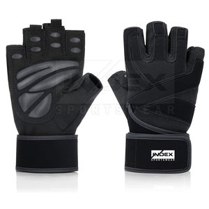 Gants en cuir de fitness en peau de mouton de haute qualité, nouveau design confortable pour une utilisation en salle de sport - Product Image 1