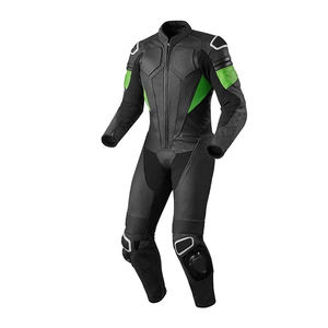 Dernière combinaison de course de moto personnalisée combinaison de course de motard en cuir véritable avec fonction coupe-vent maximiser l'usure du cuir de moto - Product Image 4