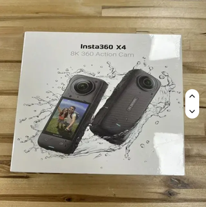 Cámara de Video 360° Insta360 X4 DIY 5.7K 60FPS, Sensor de Imagen CMOS Resistente al Agua, Ideal para Deportes, Acción y Grabación en Motocicleta - Product Image 1