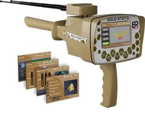 Detector de Metales y Oro BR SYSTEMS Gold Step Pro Max, Calidad 100% Original - Product Image 5