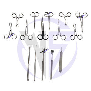 Juego de instrumentos quirúrgicos de blefaroplastia de acero inoxidable profesional para cirugía de párpados Kit completo de cirugía plástica cosmética - Product Image 1
