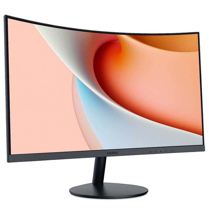 KOORUI 23.6inch Curved Monitor - 60hz 1080p Business Display KOORUI 23.6inch Curved Monitor - 60hz 1080p Business Display
