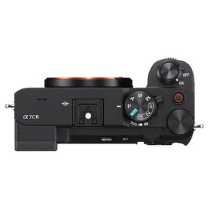 A7CR Black Mirrorless <b>Camera</b> Bundle with 28-75mm F/2.8 Lens UV <b>Filter</b> 128GB Memory Card Battery Charger 6-Piece Cleaning Kit - Product Image 3