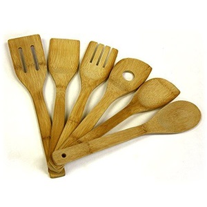 Ensemble de cuillères en bois réutilisables pour les cuisines écologiques, promouvant un mode de vie durable et réduisant les déchets plastiques au quotidien - Product Image 3