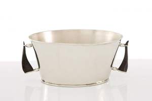 Fantástico diseño de bañera de bebidas, Cubo de vino de forma curva de acero inoxidable de primera calidad para Decoración de mesa, bañera de Bar - Product Image 2